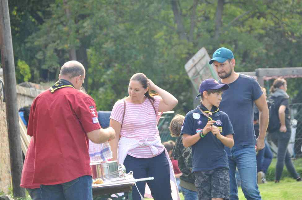 Elternnachmittag - An diesem Tag konnten unsere Eltern Erfahrungen als Pfadfinder sammeln