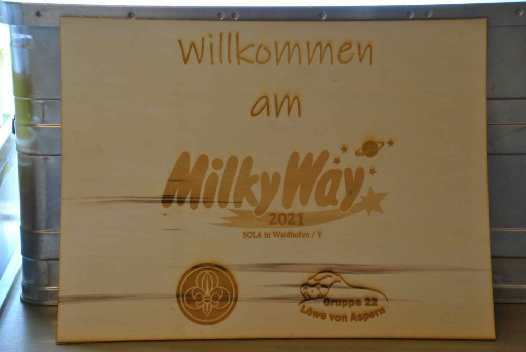 Das Sommerlager 2021 fand ohne Handyempfang in Waidhofen an der Ybbs statt,